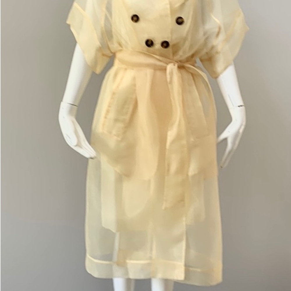 Organza wrap dress size 6 size